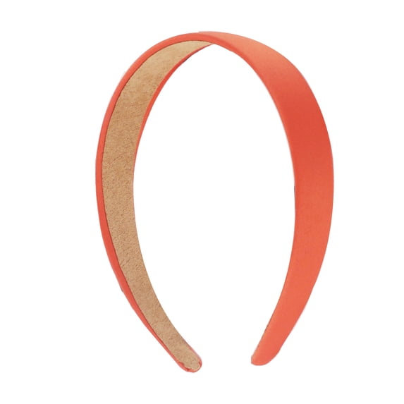 Motique Accessories Inch Satin Headband - Orange