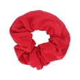 thumbnail image 1 of Motique Accessories Jumbo Cotton Scrunchie Hair Tie - Red, 1 of 5
