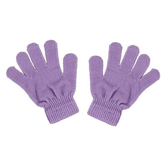 Motique Accessories Kids Gloves Magic Knit Gloves for Girls/Boys Solid Colors