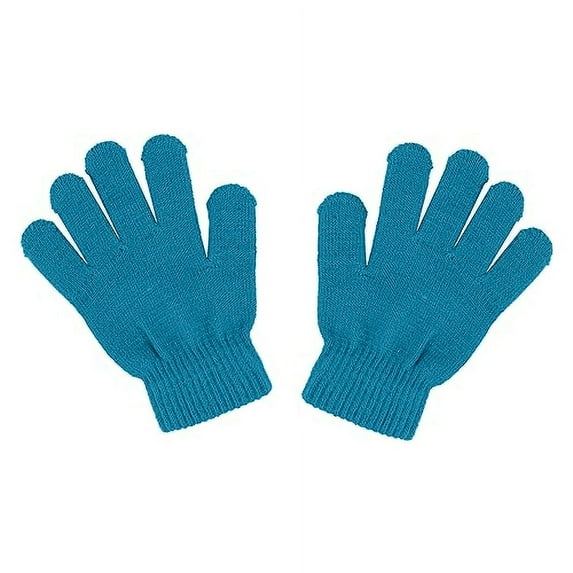 Motique Accessories Kids Gloves Magic Knit Gloves for Girls/Boys Solid Colors