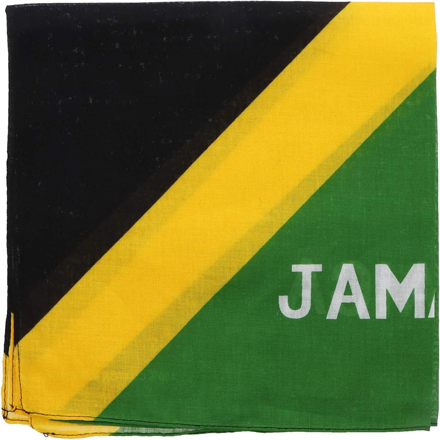 Motique Accessories Large Cotton Jamaica Bandanas for Adult Men Perfect