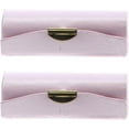 thumbnail image 1 of Motique Accessories Light Pink Satin Ladies Lipstick Case With Mirror Purse Holder Set of 2, 1 of 3