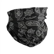 Motique Accessories Paisley Bandana Neck Gaiter Tube Headwear Motorcycle Face Scarf for Adult Unisex