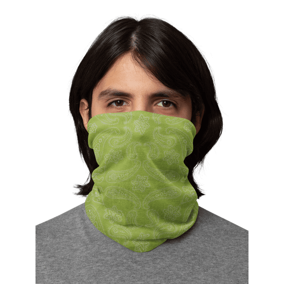 Motique Accessories Paisley Bandana Neck Gaiter Tube Headwear Motorcycle Face Scarf for Adult Unisex