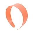 thumbnail image 1 of Motique Accessories Peach 2 inch Hard Plastic Headband with Teeth Women and Girls Wide Hair Band, 1 of 4