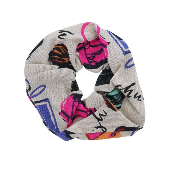 Motique Accessories Printed Scrunchy for Girls and Ladies Hair Elastic - Purses