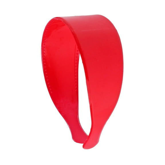 Motique Accessories Red 2" Headband with Round Edges