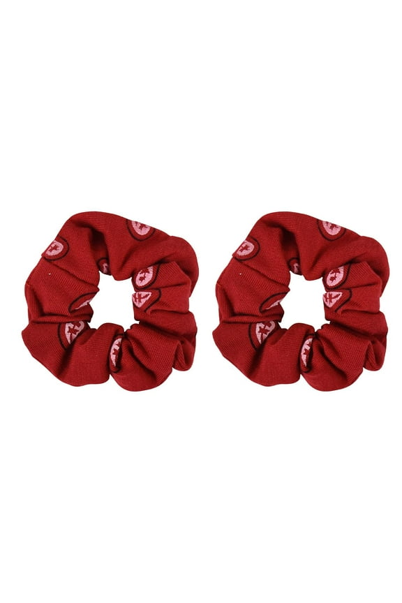 Red Bandana Scrunchies Cotton Hair Bobble for Adult Women Perfect for Sleeping