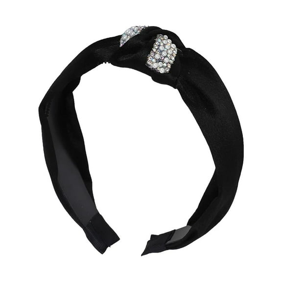 Motique Accessories Satin Turban Knot Headband for Women and Girls