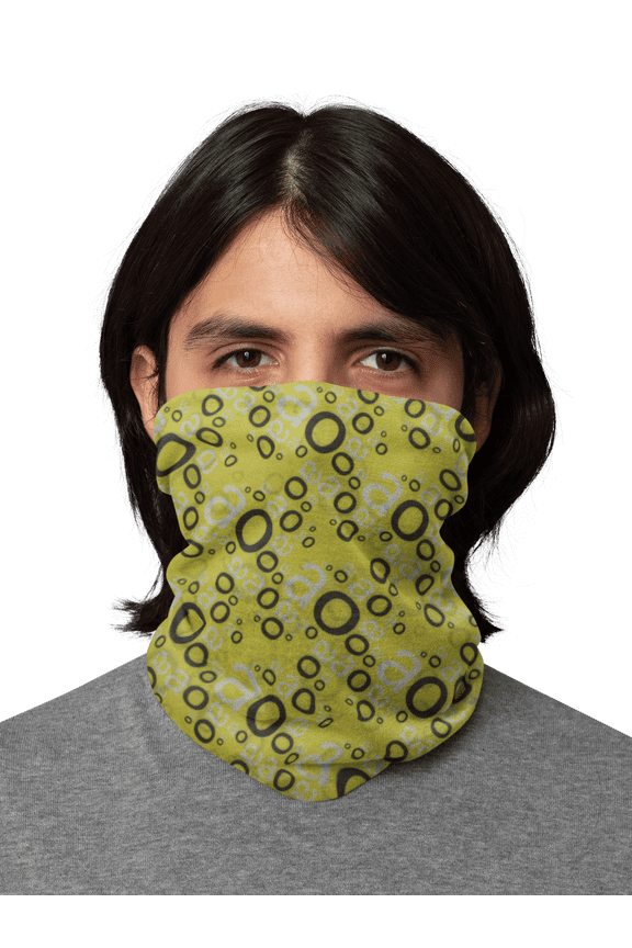 Seamless Bandana Tube Face Scarf-Microfiber, Polyester