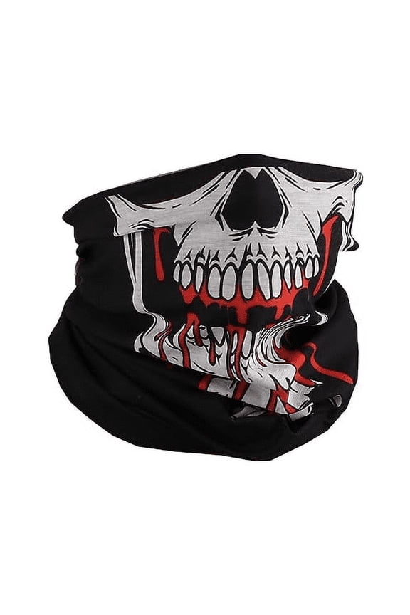 Seamless Face Mask Bandanas Vampire Skulls for Adult Unisex