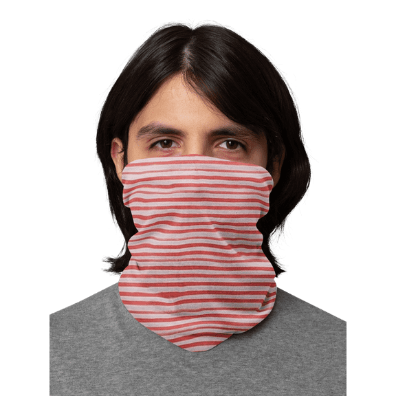 Motique Accessories Seamless Face Mask Neck Gaiter Adult Unisex Tube-Red
