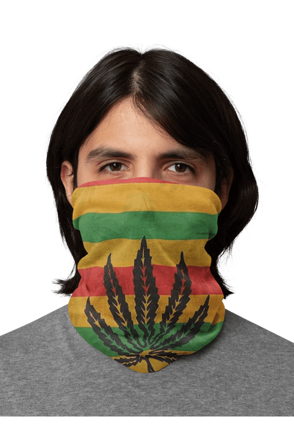 Seamless Face Mask Neck Gaiter Tube, One Size For Adult Mens