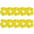 thumbnail image 1 of Motique Accessories Set of 10 Terry Hair Scrunchies Perfect for Adult Female and Girls - Yellow, 1 of 5