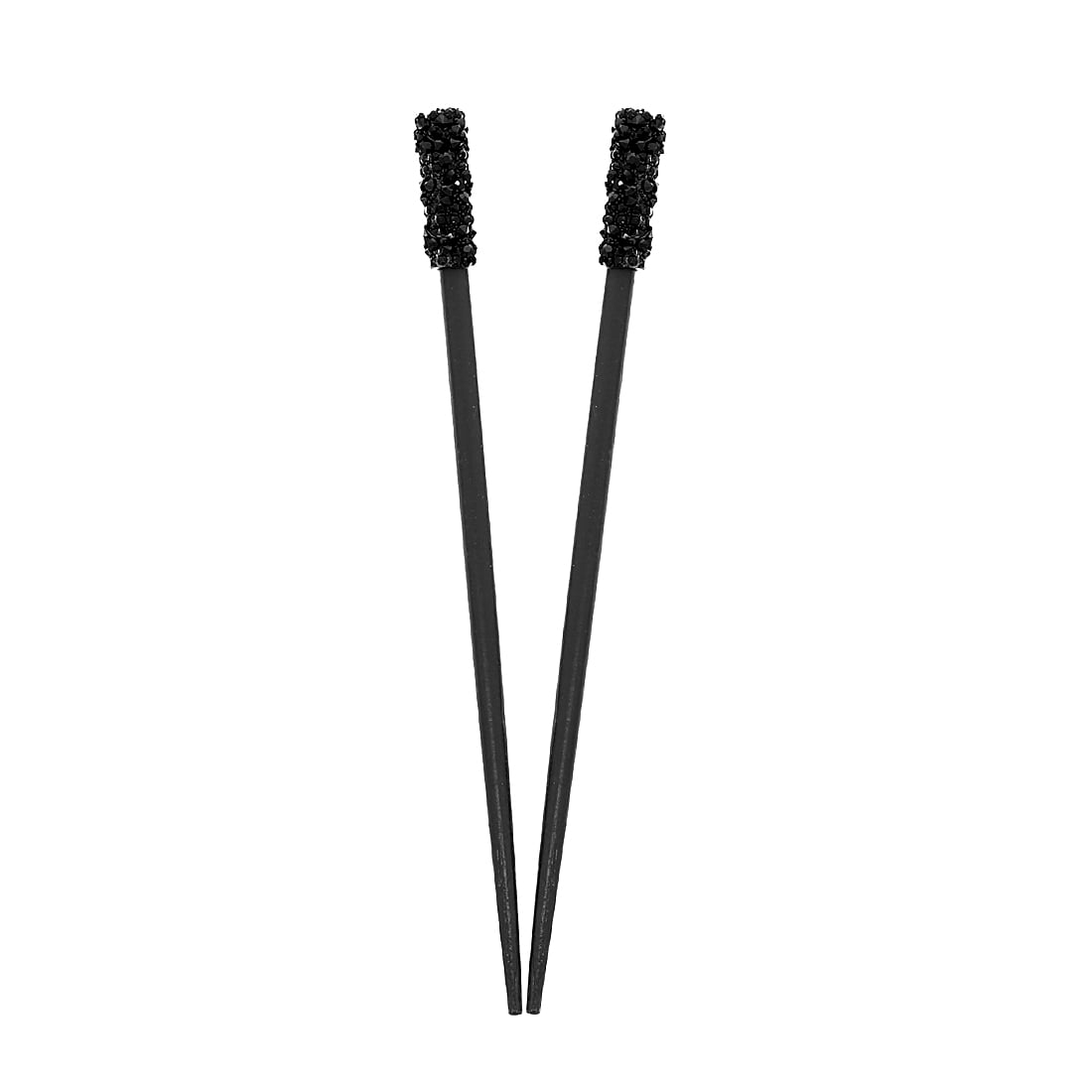 Motique Accessories Set of 2 Hair Sticks 7.5in Rings of Colored ...
