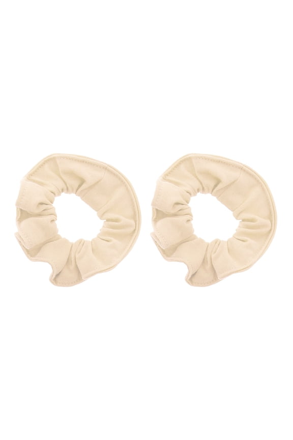 Set of 2 Large Solid Scrunchies