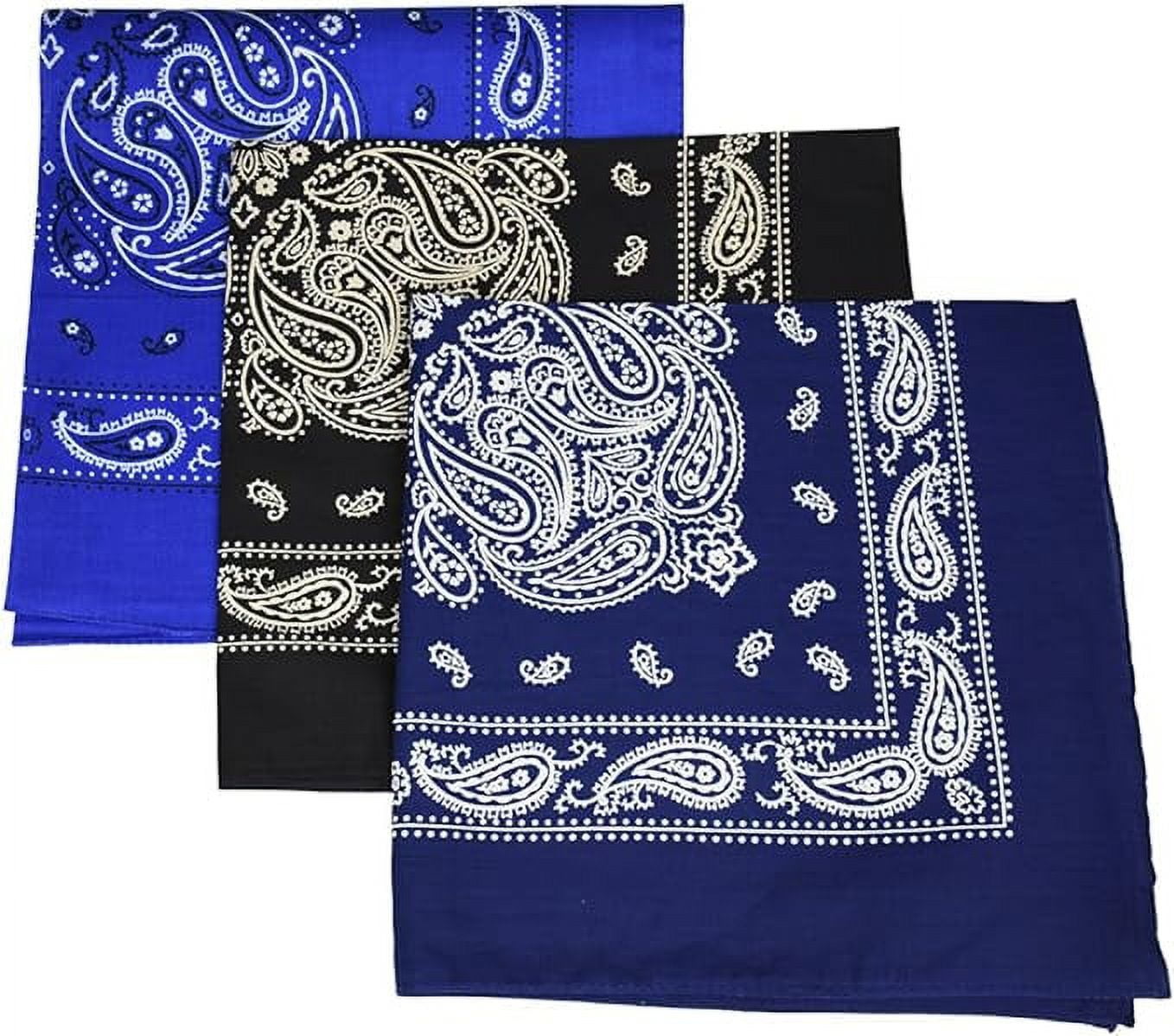 小物 everyone big bandana (MULTI) Motique Accessories Set of 3 Jumbo Bandanas - Walmart.com