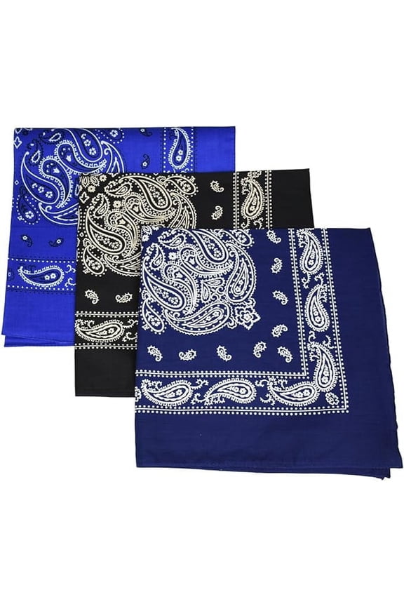 Set of 3 Jumbo Bandanas