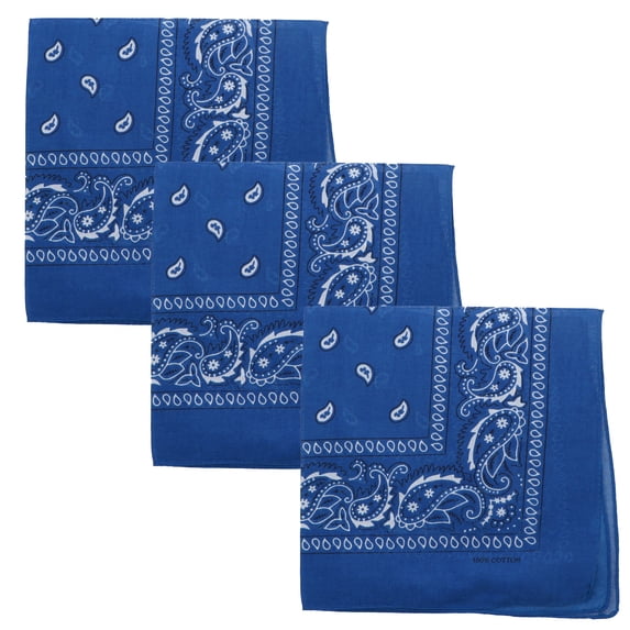 Motique Accessories Set of 3 Jumbo Bandanas