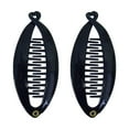thumbnail image 1 of Motique Accessories Set of Two Navy 3.5 inch Mini Banana Clip Hair Clincher for Adult Females, 1 of 5