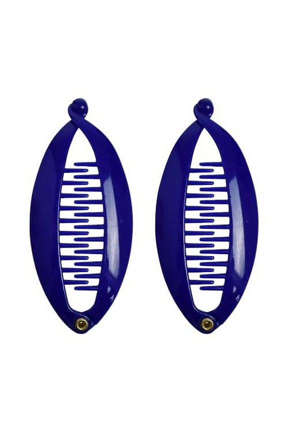 Set of Two Royal 3.5 inch Mini Banana Clip Hair Clincher