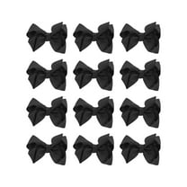 Small Solid Bows for Girls - Set of 12