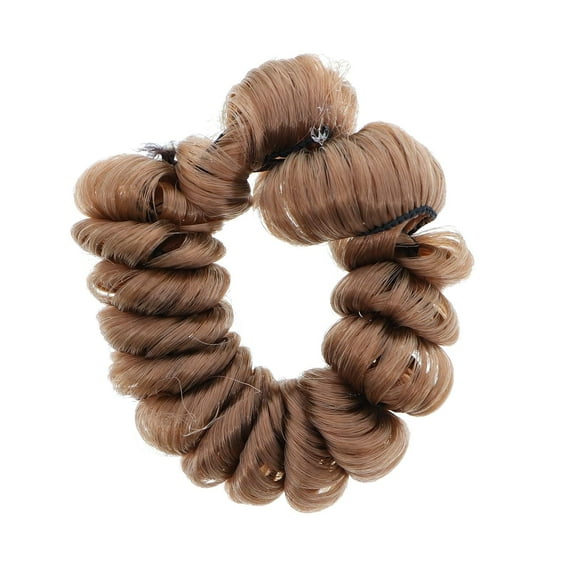 Motique Accessories Synthetic Hair Scrunchie - Light Brown