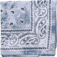 thumbnail image 1 of Motique Accessories Tie Dye Paisley Bandana - Black, 1 of 3