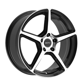 Motiv 17x7.5 5X4.50 433MB Blade Black Wheel Rim
