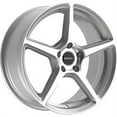 thumbnail image 1 of Motiv 17x7.5 5X4.50 433MS Blade Silver Wheel Rim, 1 of 5