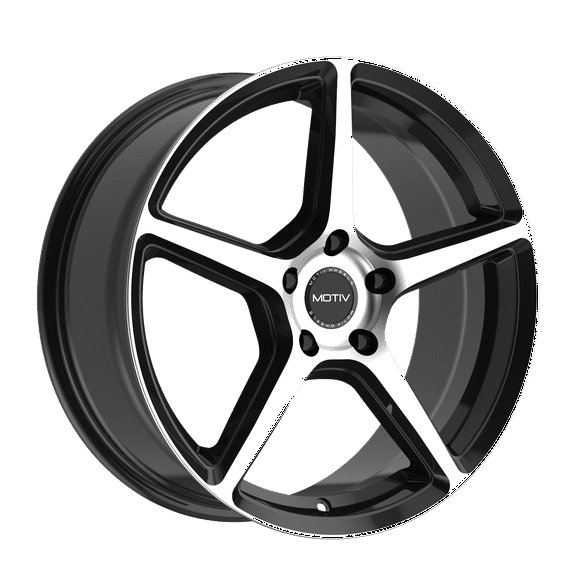 Motiv 18x7.5 5X4.50 433MB Blade Black Wheel Rim