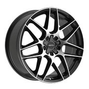 Motiv 18x8 5X115 435MB Foil Black Wheel Rim