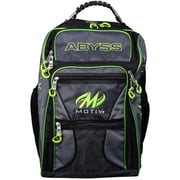 Motiv Abyss Giant Backpack for Bowlers, Large Capacity Bowling Gear Bag, Laptop Compartment, Multi-Pocket Storage, Durable Travel Backpack