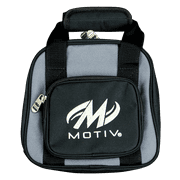 Motiv Splice Single Ball Bowling Bag, Compact 1 Ball Tote with Padded Protection, Accessory Pocket, Durable Bowling Ball Carrier Attachment Bag