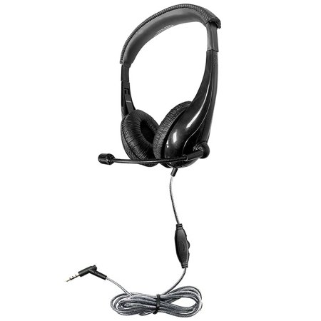 Motiv8 TRRS Classroom Headset with Gooseneck Mic and In-line Volume Control | Bundle of 10 Each