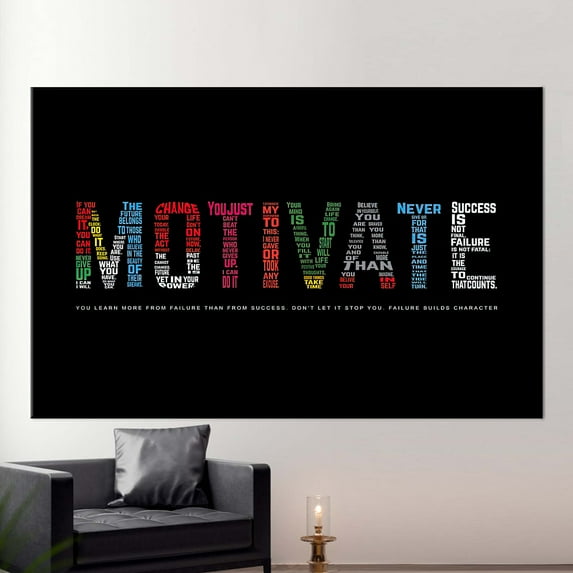 Motivate, Canvas, Canvas Art, Canvas Gift, Motivation Art Canvas, Motivational Canvas Art, Inspirational Canvas Print, Canvas Wall Decor - 5P-Gallery Wrapped