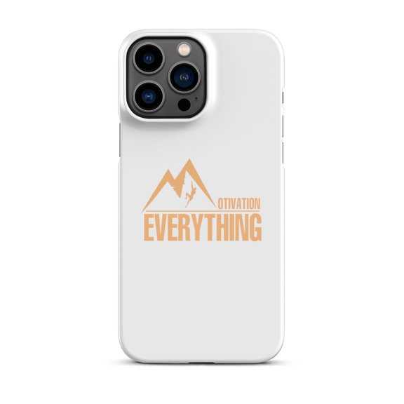 Motivation Over Everything Snap case for iPhone®