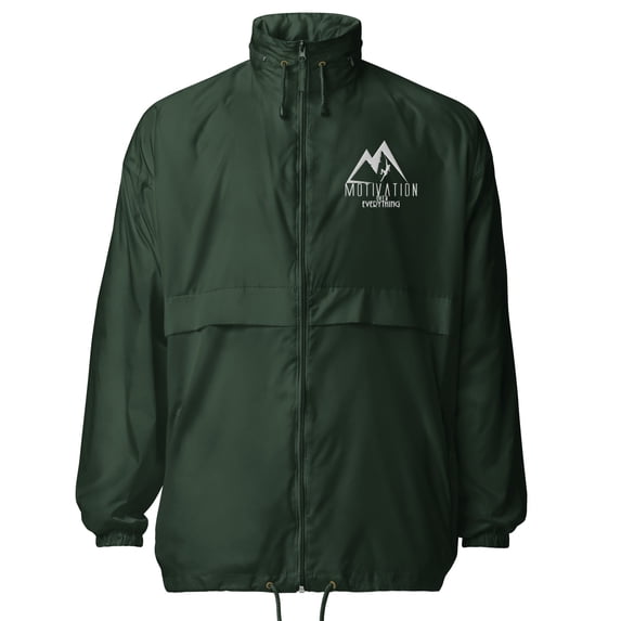 Motivation Over Everything Unisex windbreaker