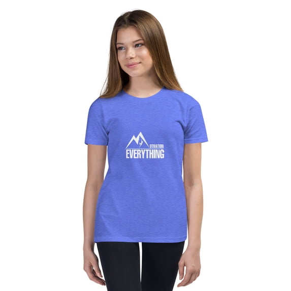 Motivation Over Everything Youth Short Sleeve T-Shirt
