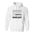 thumbnail image 1 of Motivation Quote Calli Design Hoodie Men -Image by Shutterstock, Male Small, 1 of 4