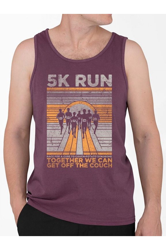 Motivational 5K Run Shirt Tank Top Men's
