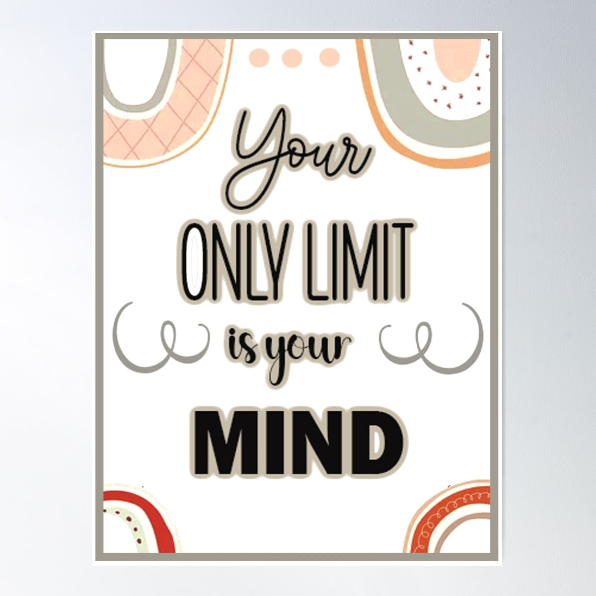 Motivational And Positive Phrases For The Classroom Poster Wall Art ...