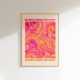 thumbnail image 1 of Motivational Art Funky Retro Art Print Preppy Dorm Decor, Maximalist Wall Art Cute Apartment Decor, Affirmation Wall Art Eclectic Home Decor Wall Art, Modern Wall Decor, 24x36 UNFRAMED, 1 of 2