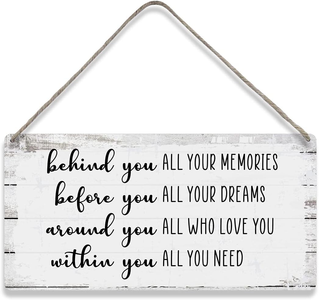 Motivational Behind You All Your - Motivational Behind You All Your Memories Before Dreams Quote Sayings Home Wall Decor Wooden Signs Rustic Farmhouse Hanging Plaque Sign Gift 12 X 6 64d790a0 3661 490d Bc55 7c8f45025a89.9bc60017f1742d6fa963ebf24873f9d9