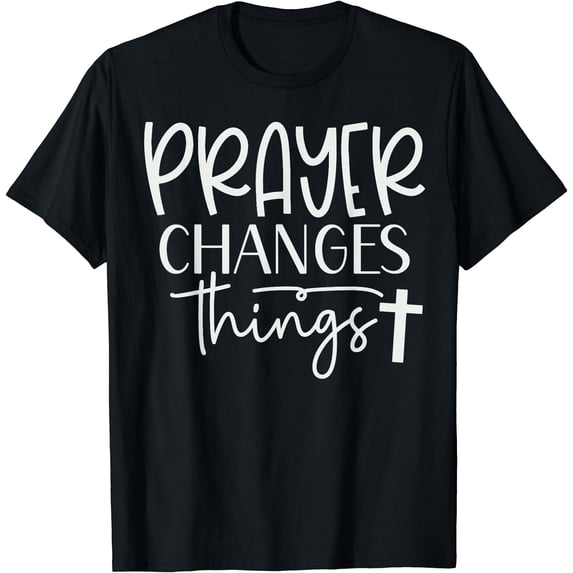 Motivational Black Prayer Warrior T-Shirt for Christian Faith and Inspiration