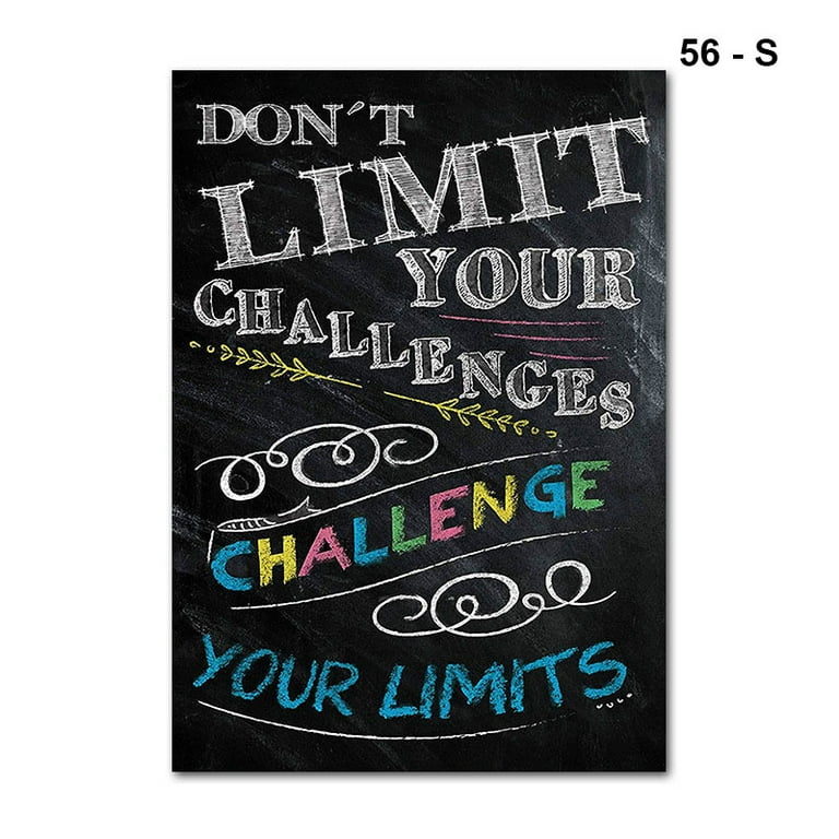 Motivational Classroom Wall Posters Inspirational Quotes for