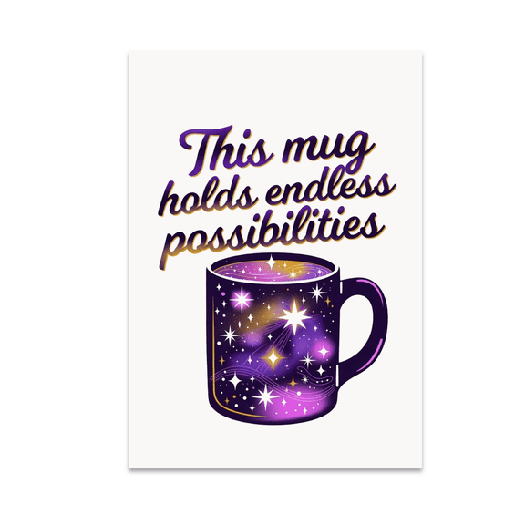 Motivational Dream Art - Vision Board Enthusiast - 13x19 Poster Print