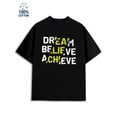 thumbnail image 1 of Motivational Dream T-Shirt mens faith black Perfect for exercise christianity religious prints Casual Unisex Shirt Cotton tshirts Vintage Unisex Shirt Graphic Tee tshirts, 1 of 7