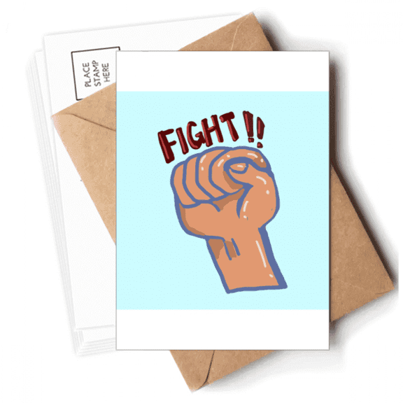 Motivational Encouragement Mauler Hearten Postcards Envelopes Blank Note Cards Mailing