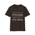 thumbnail image 1 of Motivational Fair Men Women True Novelty Graphic TShirt, 1 of 4